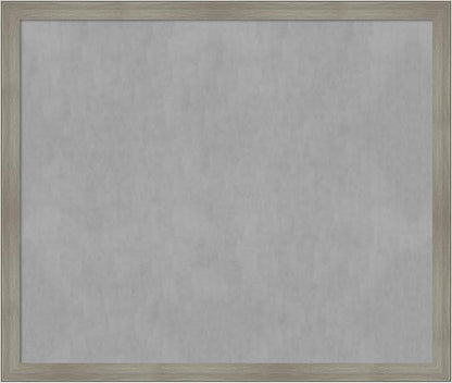 Amanti Art Grey Framed Magnetic Board 44x52 Oversize Vision Board by AmantiArt