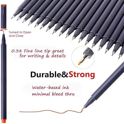 iBayam Journal Planner Pens Colored Pens, Office Supplies, Fine Point Fineliner - Image 3