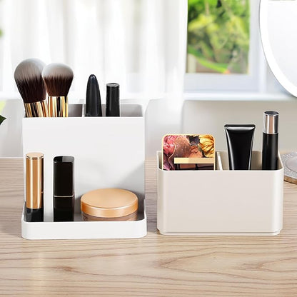 Poeland Desktop Storage Organizer Pencil Card Holder Box Container - Image 3