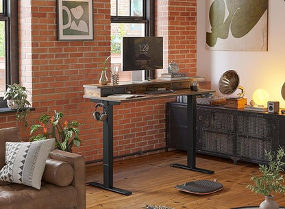 FEZIBO 55''x 24'' Height Adjustable Electric Standing Desk - Image 2