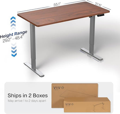 VIVO Electric 55 x 28 in Standing Desk, Memory Height Adjustment, 1B Series - Image 3