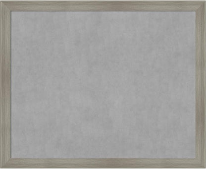 Amanti Art Grey Framed Magnetic Board 36x44 X-Large Vision Board by AmantiArt