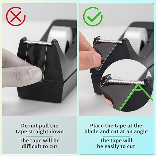 OWLKELA 4 Rolls Transparent Tape Refills, All-Purpose Transparent Glossy Tape - Image 6