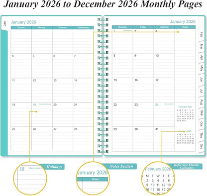 2026 Planner - A5 Weekly & Monthly Planner Spiral Bound, January 2026 - - Image 4