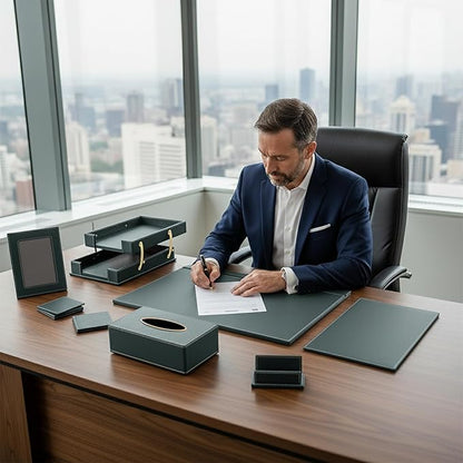 RitPin Desk Set, 11-Piece All-in-One – Executive Desk Accessories & Office - Image 2