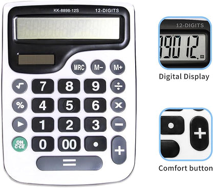 YEBMoo 12 Digit Desktop Calculator - Image 4