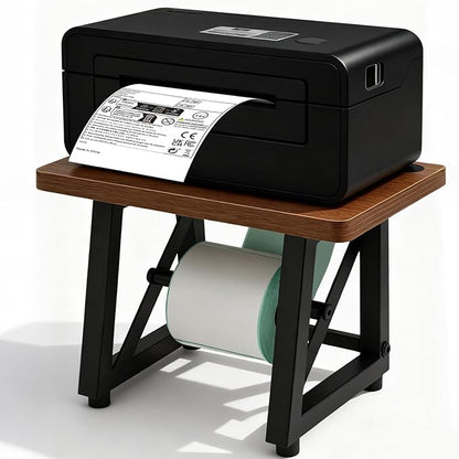 Label Holder for Thermal Printer, Sticker Rolls and Fan-fold Dispenser Holder by Unknown