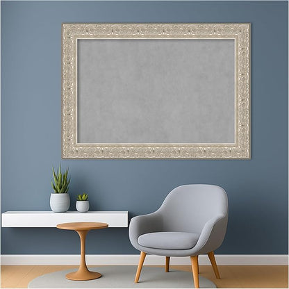 Amanti Art Silver Framed Magnetic Board 31x43 Large Vision Board - Image 5