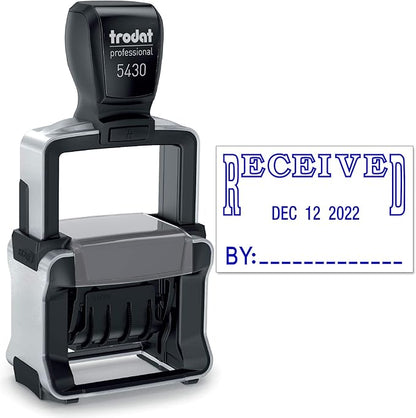 Trodat 5430 Professional Self-Inking Date Stamp by Maxmark