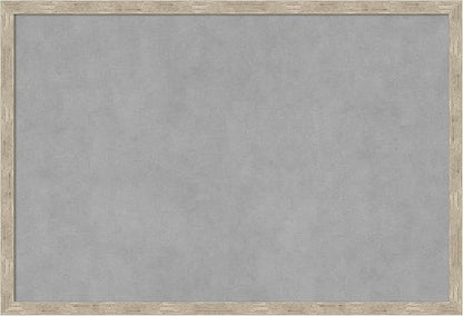 Amanti Art Silver Framed Magnetic Board 17x25 Medium Vision Board by AmantiArt