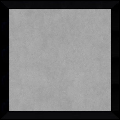 Amanti Art Black Framed Magnetic Board 23x23 Medium Vision Board by AmantiArt