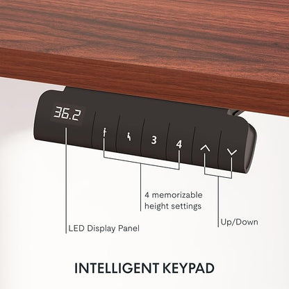 FLEXISPOT E6 3-Stage Dual Motor Electric Standing Desk 55 x 28 Sit Stand Up Desk - Image 3