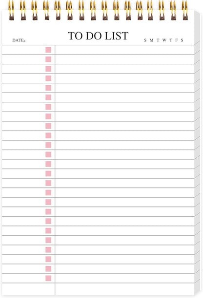 To Do List Notepad, Undated Daily Planner Notepad by KAICNPAPER