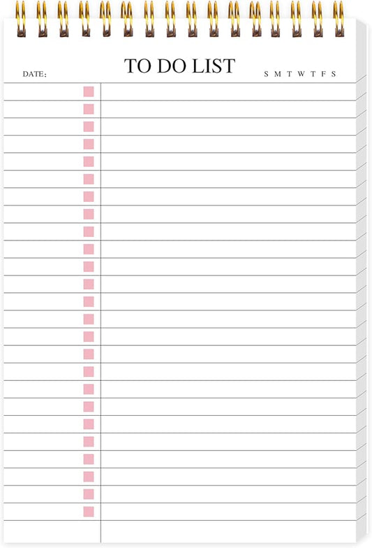 To Do List Notepad, Undated Daily Planner Notepad by KAICNPAPER