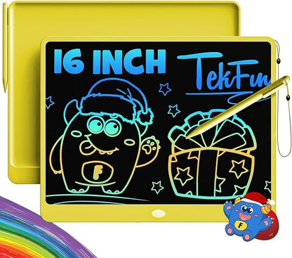 TEKFUN LCD Writing Tablet for Adults, Large Doodle Board, 16 Inch Colorful by TEKFUN