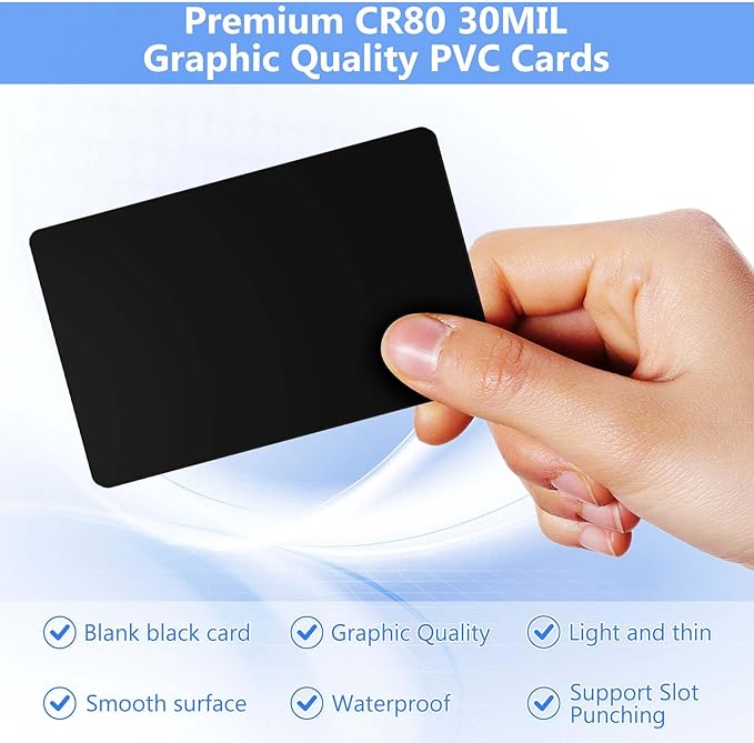 250 Pack - Premium Blank PVC Cards - Image 6