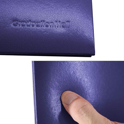 GraduationMall 8.5"x11" Smooth Padded Diploma Cover Certificate Holder Purple - Image 6