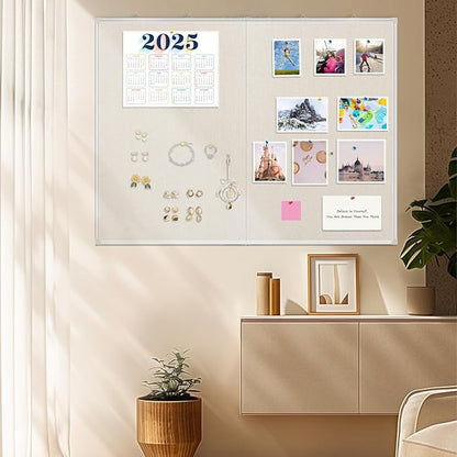 AMUSIGHT Double-Sided Large Cork Board - Image 9