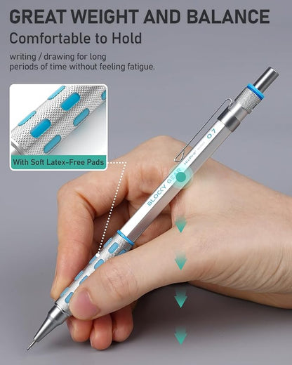 Nicpro Blocky Gear Metal Mechanical Pencil Set - Image 3