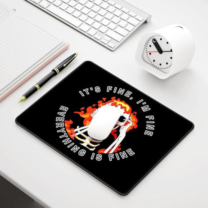 Auhoahsil Mouse Pad, 12 x 10 in Cute Skull Theme Computer Mouse Pad - Image 7