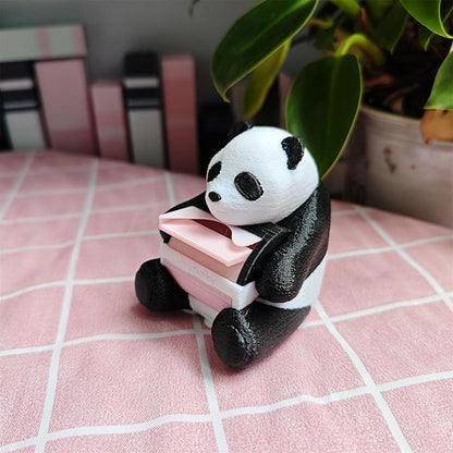 RhyNSky Panda Manual Sticker Dispenser Postage Stamp Roll Dispenser Holder - Image 6
