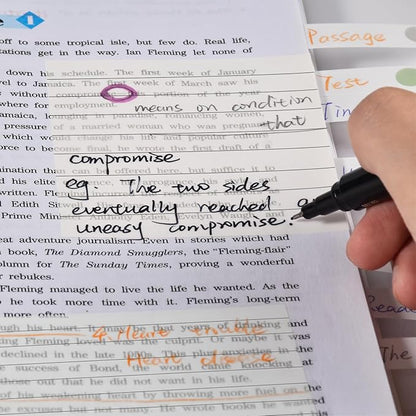 BAYTORY 700 Sheets Transparent Sticky Notes - Image 5