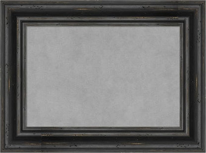 Amanti Art Black Framed Magnetic Board 17x23 Small Vision Board by AmantiArt