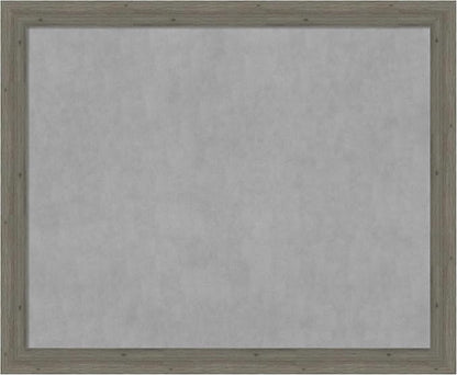 Amanti Art Grey Framed Magnetic Board 37x45 X-Large Vision Board by AmantiArt