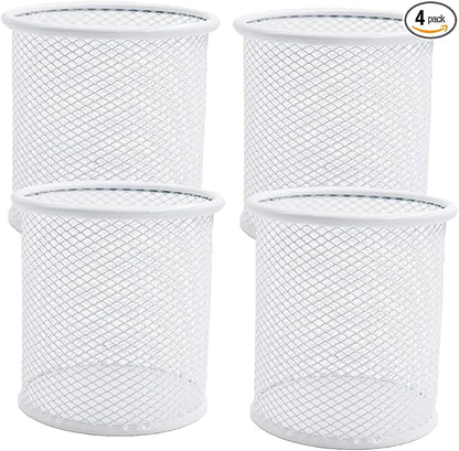 SNOW COOLER Pen Holder Mesh Pencil Holder Metal Pen Holder Cup Pencil Cup Holder by SNOWCOOLERPenHoldersforOffice