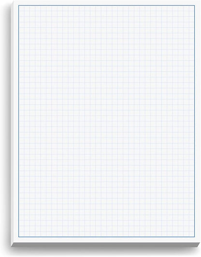 Graph Paper Pad for Blueprint Drawings, Engineering Drawing, and Planning by NextDayLabels