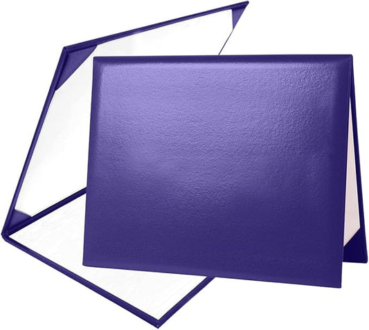 Diploma Cover 8.5” x11” Diploma Holder of Graduation Leatherette Padded by Misscom