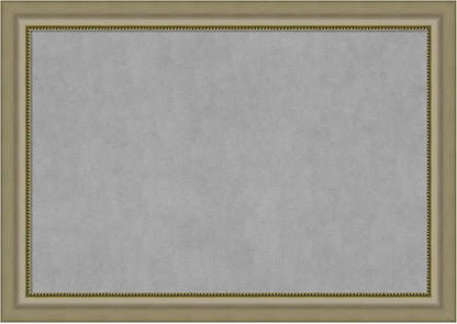 Amanti Art Silver Framed Magnetic Board 29x41 Large Vision Board by AmantiArt
