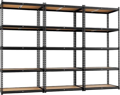 LEVELEVE 5-Tier Storage Shelving Unit, 2020 lbs Capacity, Heavy Duty Adjustable by Enjoyyourlife