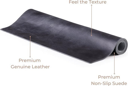 Node Leather - Leather Desk Mat - Executive Real Leather Desk Pad - Genuine - Image 4