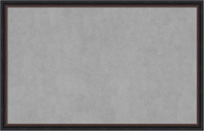 Amanti Art Black Framed Magnetic Board 22x34 Large Vision Board by AmantiArt