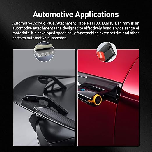 Automotive Acrylic Plus Attachment Tape 0.55" x 18Ft Made of 3M Double Sided - Image 3