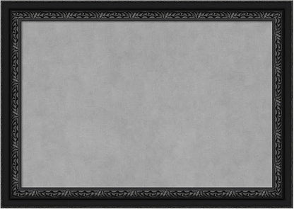 Amanti Art Black Framed Magnetic Board 20x28 Medium Vision Board by AmantiArt