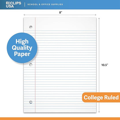 Loose Leaf Paper College Ruled Notebook Paper College Ruled Lined Writing - Image 2