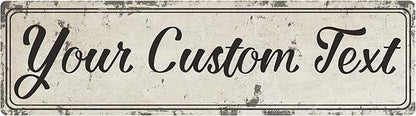 The Sign Shoppe Rustic Custom Metal Sign by TheSignShoppe