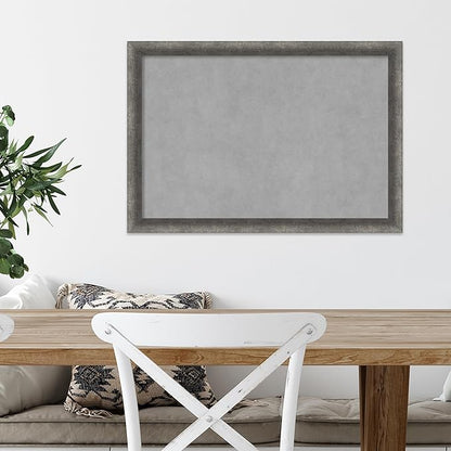 Amanti Art Grey Framed Magnetic Board 18x26 Medium Vision Board - Image 5