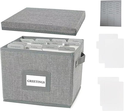 Greeting Card Organizer Box by HLWGOG