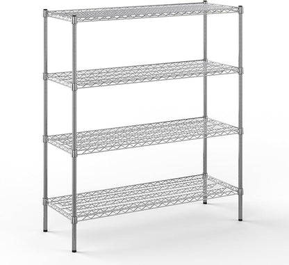 Regal Altair 18" Deep x 48" Wide x 54" Height Wire Shelving Kit | 4-Tier | NSF by Regal+Altair