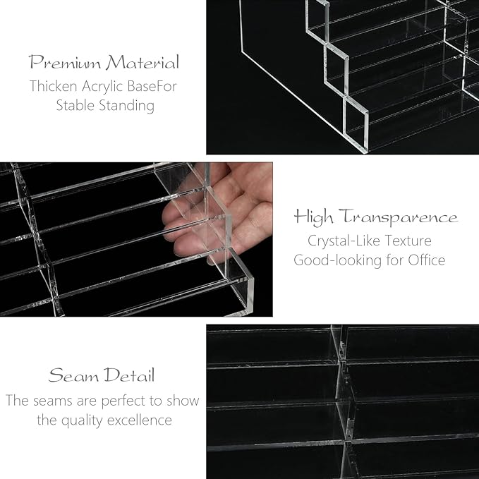 Vevitts Acrylic Business Card Holder - Image 5