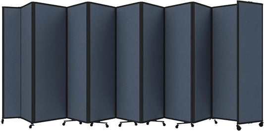 Versare Room Divider 360 Portable Wall Partition | Folding Panels | Large by VERSARE
