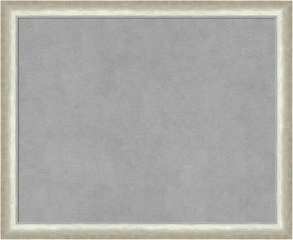 Amanti Art Silver Framed Magnetic Board 18x22 Small Vision Board by AmantiArt