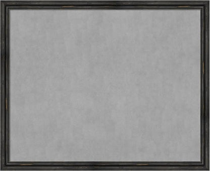 Amanti Art Black Framed Magnetic Board 35x43 X-Large Vision Board by AmantiArt