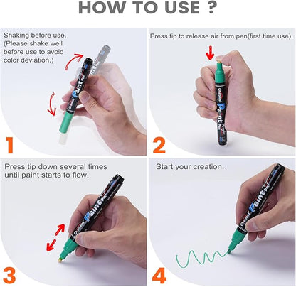 Overseas Gold Paint Pens - Image 7
