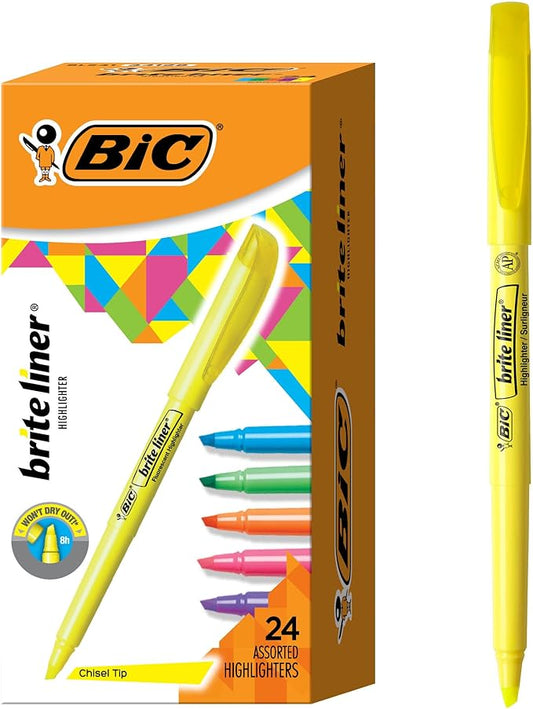 BIC Brite Liner Highlighters by BIC