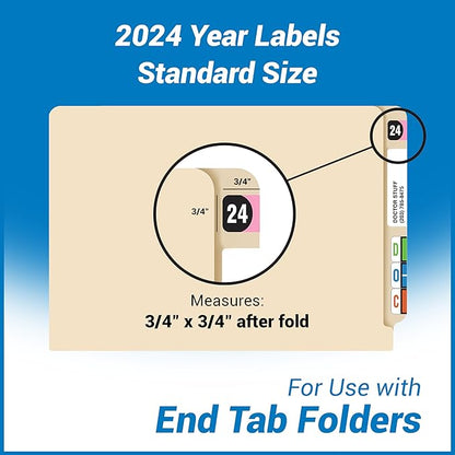 2024 Year Stickers, Doctor Stuff 2024 Chart Stickers, Arden Style, USA Made - Image 4