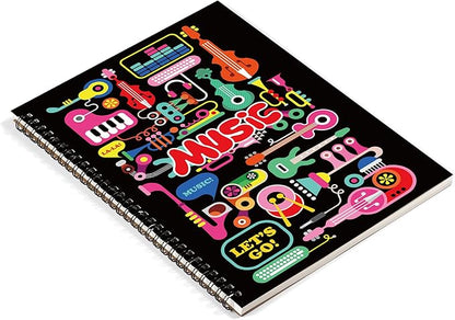 MAXCURY Blank Sheet Music Composition Manuscript Staff Paper Art Music Notebook - Image 7